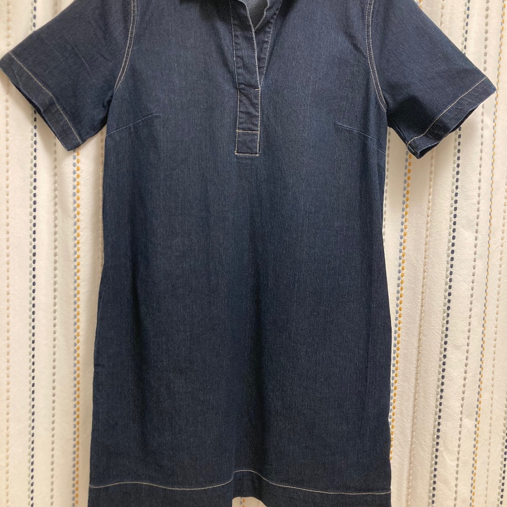 Liz Claiborne Simply Liz Denim Dress Size Medium